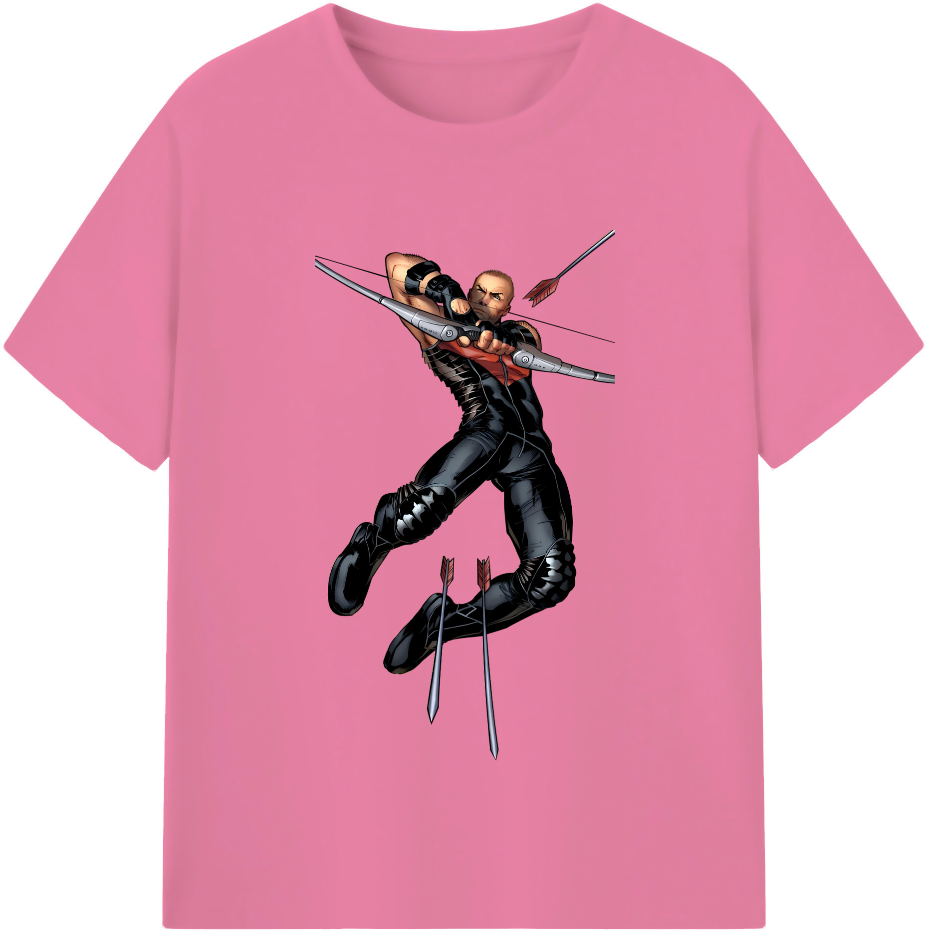 （画像用） アベンジャーズ The Avengers 綿100％半袖Tシャツ（フロントプリント）